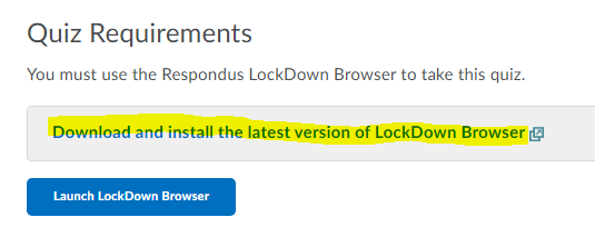 Install Lockdown Image